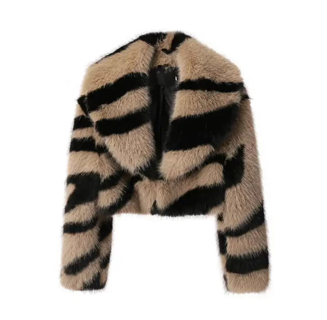 Take Me Out Faux Fur Coat (Preorder)