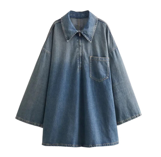 Made You Look Denim Dress